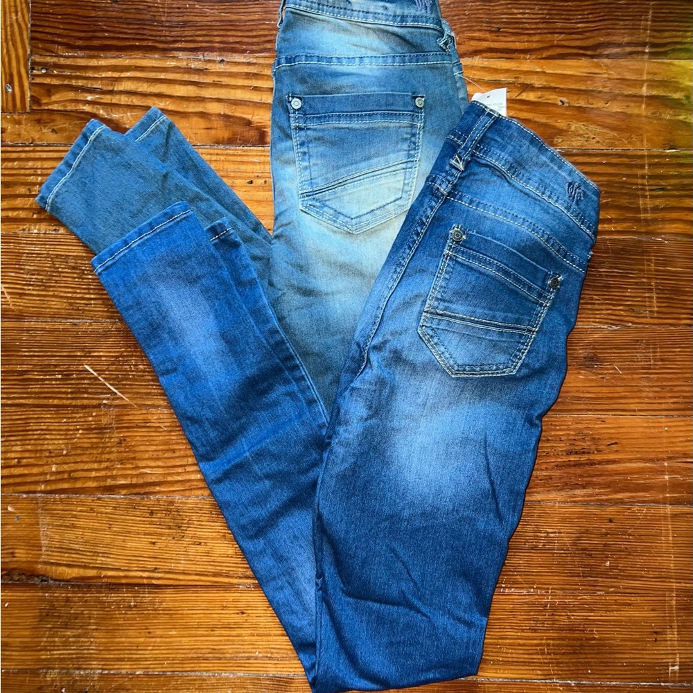 Wallflower Women's Blue Skinny Jeans